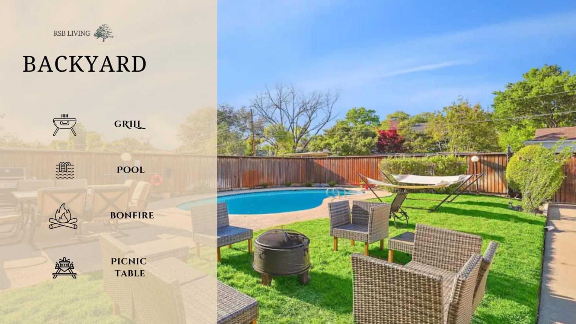 Spectacular 6Br 2,5Ba Holiday Home With Pool Dallas Zewnętrze zdjęcie